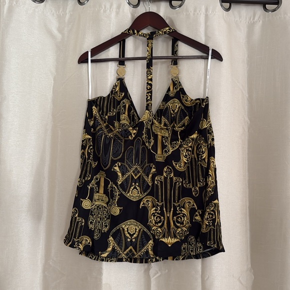 RARE- Versace Medusa 95 Sleeveless Top - Picture 7 of 10